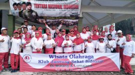 Pengurus dan anggota BPKJS Kab. Sidoarjo di balai desa Kec. Pronojiwo, Lumajang