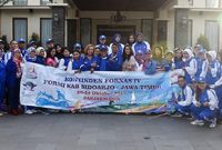 Kontingen FORMI Kab. Sidoarjo berada di Banjarmasin untuk mengikuti FORNAS Ke-IV