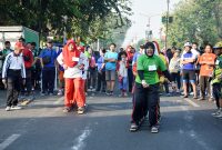 Babak final lomba terompah panjang putri dimenangkan Komunitas Nimas Putri Sabdojati