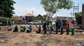 Perpatri Sidoarjo berlatih di Lapangan Karangbong Gedangan Sidoarjo