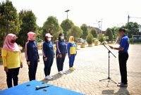 Sekretaris Umum KORMI Kab. Sidoarjo mengukuhkan pengurus Kampung Olahraga Rekreasi Desa Keper