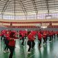 ASIAFI Sidoarjo menggelar Pelatihan Senam SKJ 2022 dan Senam Sehat Bugar pada Selasa (23/7/2024) di Gedung GOR Sidoarjo.
