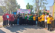 KOM KORMI di Kec. Sidoarjo Dikukuhkan, Pak Tjip Berpesan Ajak Bapak-Bapak Berolahraga