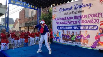 Anjangsana PORPI Sidoarjo Eratkan Kebersamaan antar Ranting dan Anggota