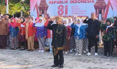 Semarak HUT ke-81 RI, KOM dan Warga RW 06 Kelurahan Magersari Gelar Upacara Berbalut Pakaian Adat