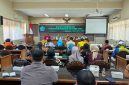 Rapat koordinasi di ruang rapat Delta Karya dipimpin Ketua KORMI Kab. Sidoarjo MG Hadi Sutjipto.