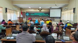 Rapat koordinasi di ruang rapat Delta Karya dipimpin Ketua KORMI Kab. Sidoarjo MG Hadi Sutjipto.