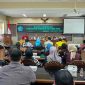 Rapat koordinasi di ruang rapat Delta Karya dipimpin Ketua KORMI Kab. Sidoarjo MG Hadi Sutjipto.